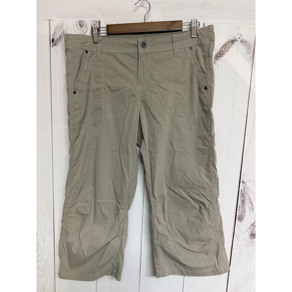 KÜHL Women's Splash‎ Kapri Pants 14 Khaki Outdoor Capris